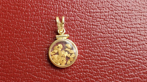 24k Nugget Charm